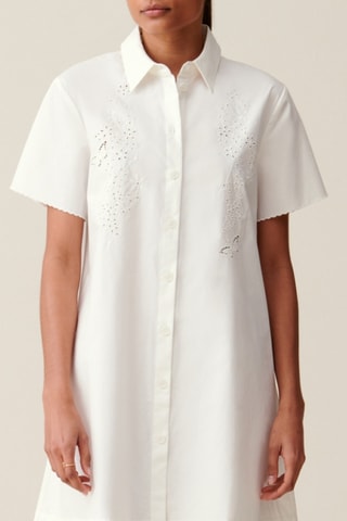 Vestido-camisa - Branco