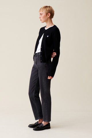 Casaco em lã - Preto