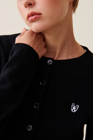 Casaco em lã - Preto