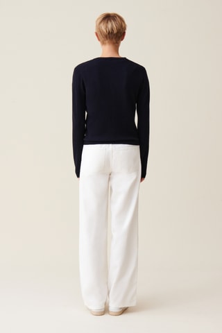 Casaco em lã - Azul-marinho