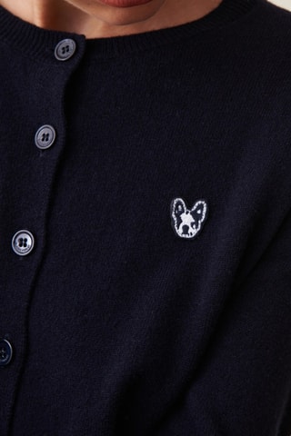 Casaco em lã - Azul-marinho