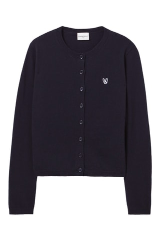 Casaco em lã - Azul-marinho