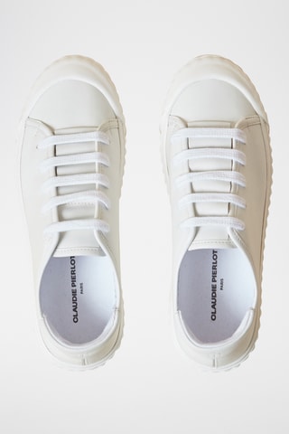 Sapatilhas em couro - Branco