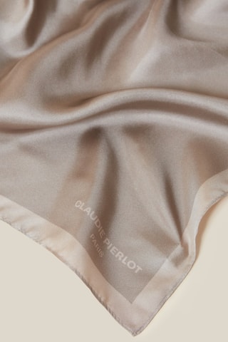 Lenço quadrado em seda - Toupeira