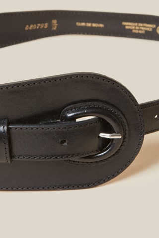 Cinto em couro - Preto