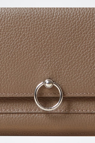 Porta-moedas em couro - Toupeira