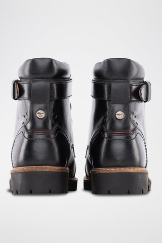 Bottines en cuir Cassia - Noir