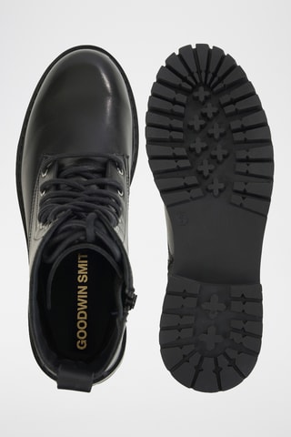 Boots en cuir - Noir