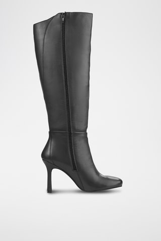 Bottes en cuir - Noir