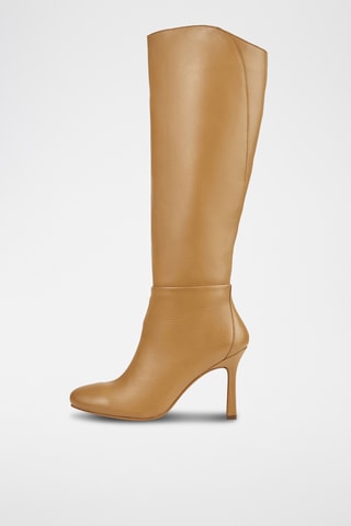 Bottes en cuir - Camel
