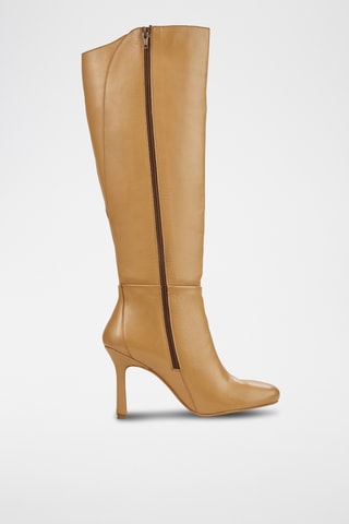 Bottes en cuir - Camel