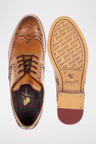 Derbys en cuir - Marron clair