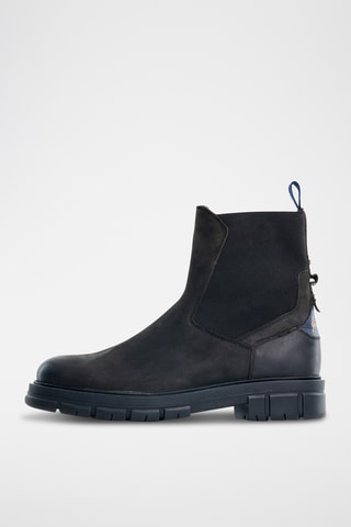Bottines Chelsea en cuir - Noir