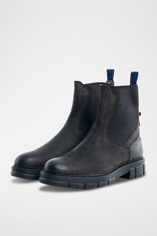 Bottines Chelsea en cuir - Noir