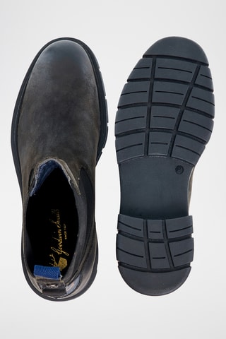 Bottines Chelsea en cuir - Noir