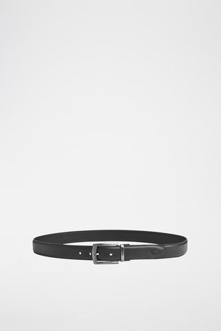 Ceinture en cuir - Noir