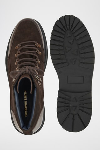 Boots en cuir - Marron