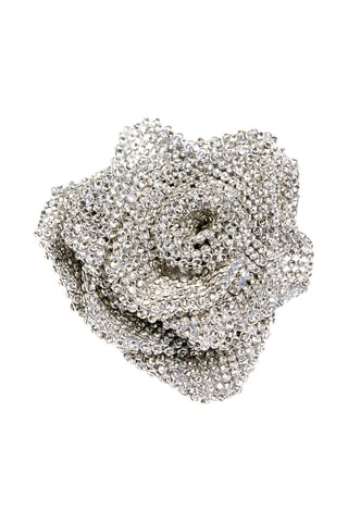 Broche Rose - Prateado