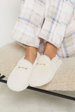 Pantufas forradas Maplenew - Cru