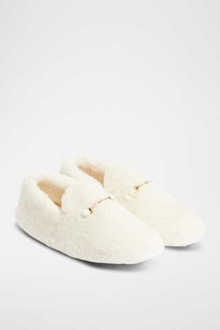 Pantufas forradas Maplenew - Cru