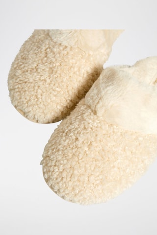 Pantufas forradas Octavie - Cru