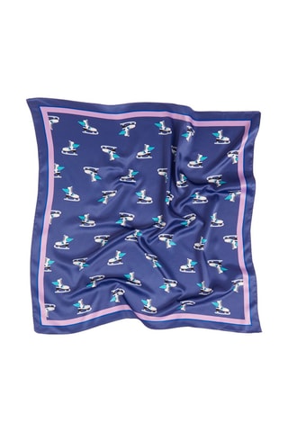 Lenço quadrado Magicool Azul-noite