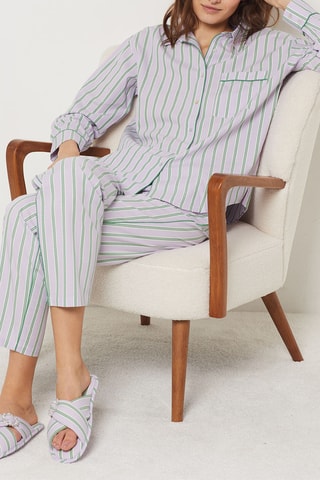 Mules Vail - Malva e verde