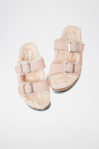 Mules forradas Aurson Rosa-maquilhagem