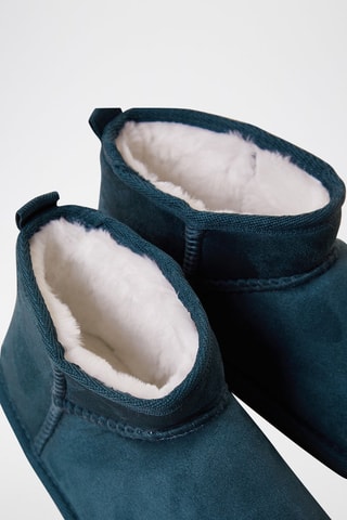 Botins forrados Chesnut Azul-pato