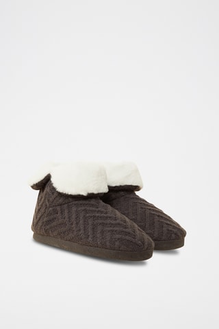 Botins forrados Noele Antracite