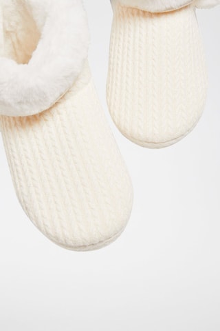 Botins forrados Dolly - Bege - Etam