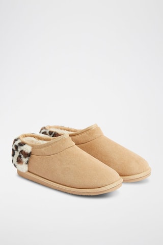 Slip-on forrados Nili - Bege