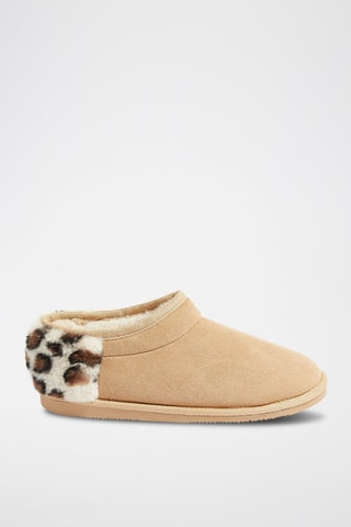 Slip-on forrados Nili - Bege
