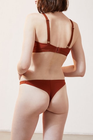 Tanga Retro Mostarda ocre