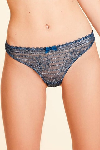 Tanga Panama Azul-esverdeado