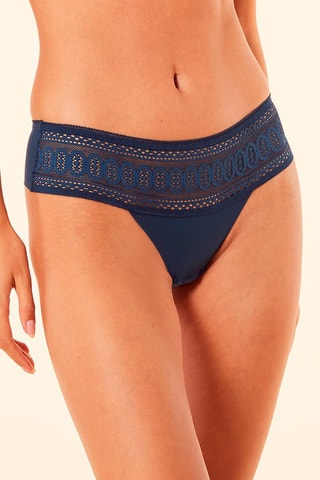 Tanga Voyage Azul-marinho