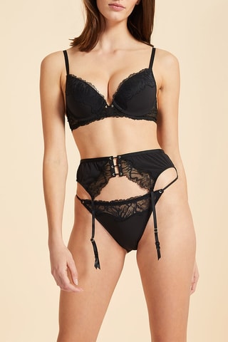 Cinta de ligas - Preto