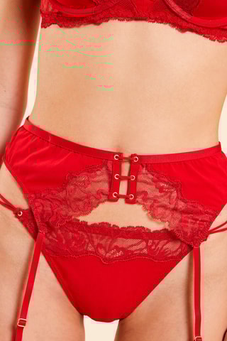 Cinta de ligas - Vermelho