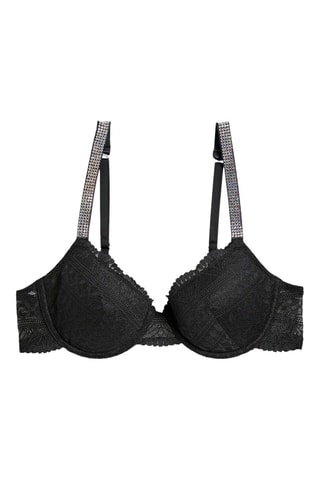 Soutien ampliforma Idole Strass - Preto