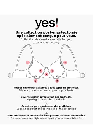 Soutien bralette Post Op Lilás