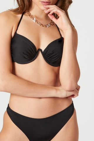 Parte de cima de biquíni Ideal Preto - Etam