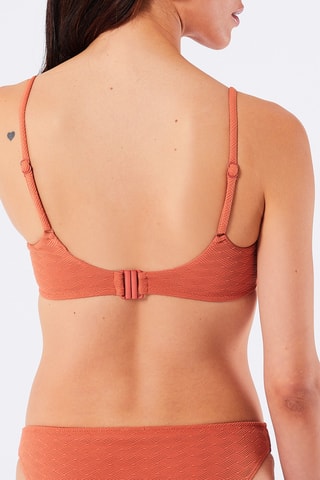 Parte de cima de biquíni Beauty  Tijolo