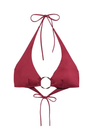 Parte de cima de biquíni- Bordô