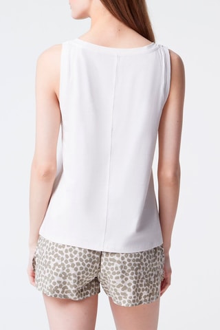 Camisola de alças Rosy Pérola - Etam