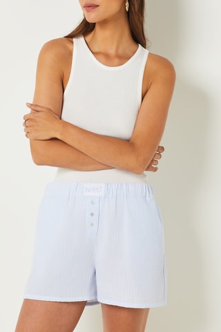 Camisola de alças de pijama Jamie - Branco