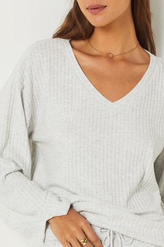 Camisola Dolm - Cinzento