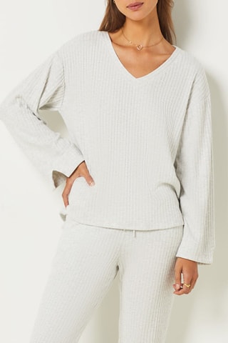 Camisola Dolm - Cinzento