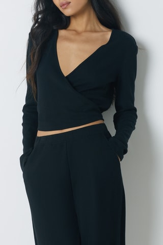 Casaco de malha Dolia - Preto