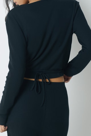 Casaco de malha Dolia - Preto