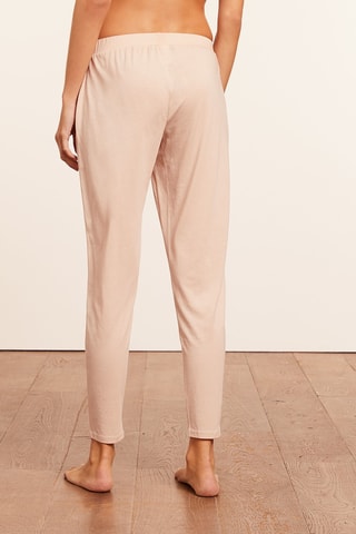 Calças direitas Gam Bege - Etam